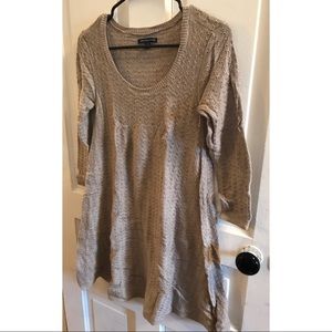 American Eagle oatmeal sweater dress EUC